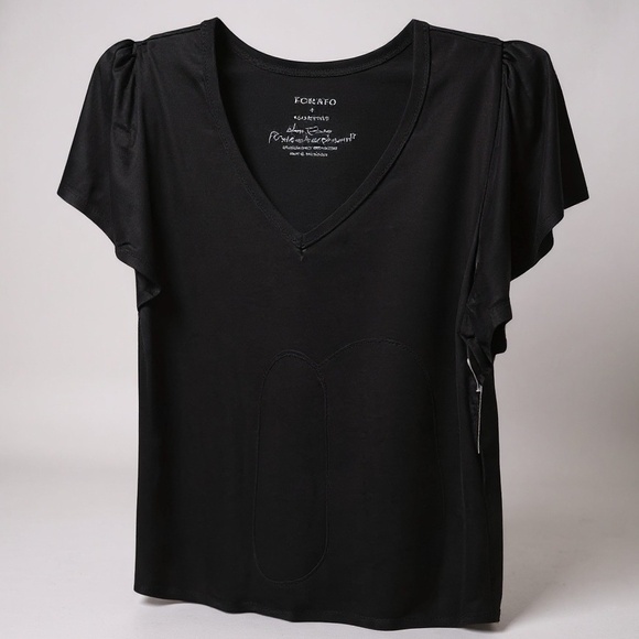 TORRID Girlfriend Signature Jersey V-Neck Flutter Sleeve Tee NWT Size 3X - Picture 1 of 7